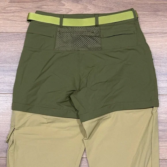 Outdoor Voices Rec Trek Zip Off Pants in Green Size XS - Picture 9 of 14